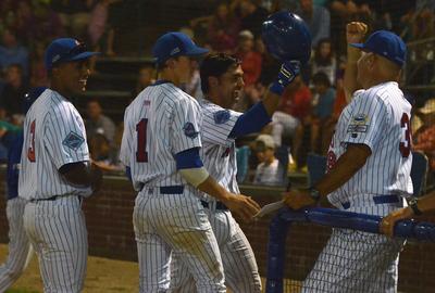 Anglers End Skid, Prevail 4-2 over Orleans